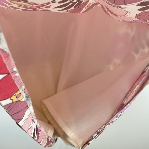 Boden Womens 16R UK Sleeveless A Line Floral V Neck Back Zip Closure Lined Dress - Picture 4 of 11